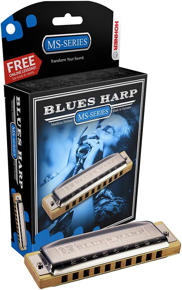Hohner 532 Blues Harp MS Harmonica - Key of G