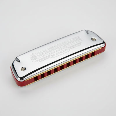 Hohner 544 Golden Melody Harmonica - Key of A w/ Instructional Manual