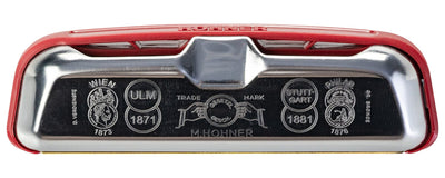 Hohner 544 Golden Melody Harmonica - Key of D w/ Key Stickers