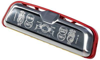 Hohner 544 Golden Melody Harmonica - Key of G w/ Key Stickers