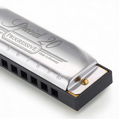 Hohner Special 20 Harmonica - Key of B w/ Instructional Manual