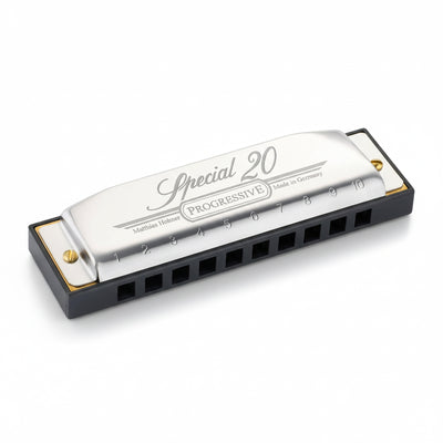 Hohner Special 20 Harmonica - Key of B w/ Instructional Manual