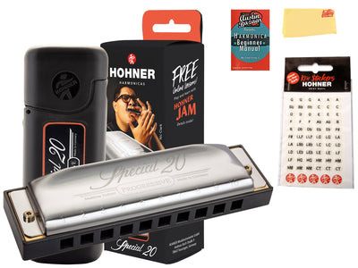 Hohner Special 20 Harmonica - Key of C w/ Key Stickers