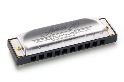 Hohner Special 20 Harmonica - Key of D w/ Instructional Manual