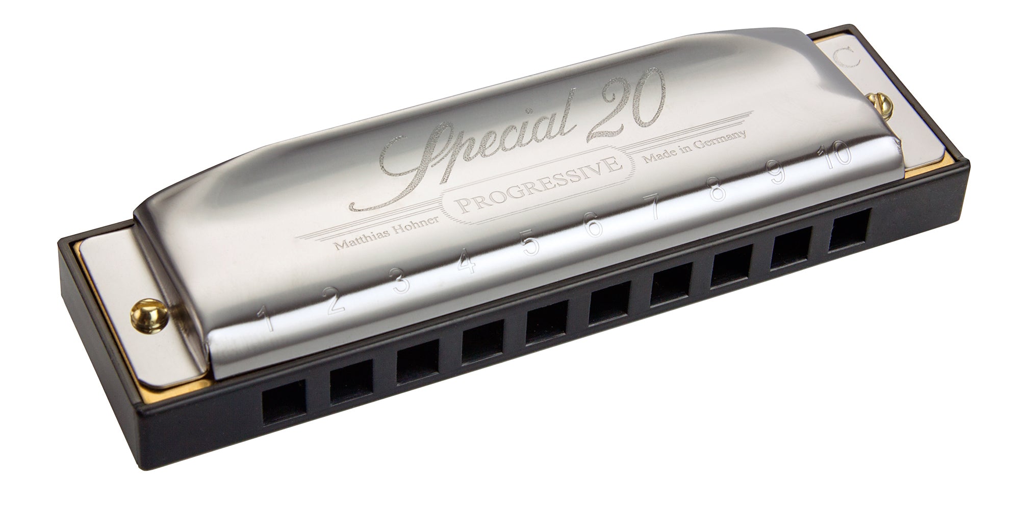 Hohner Special 20 Harmonica - Key of D w/ Key Stickers
