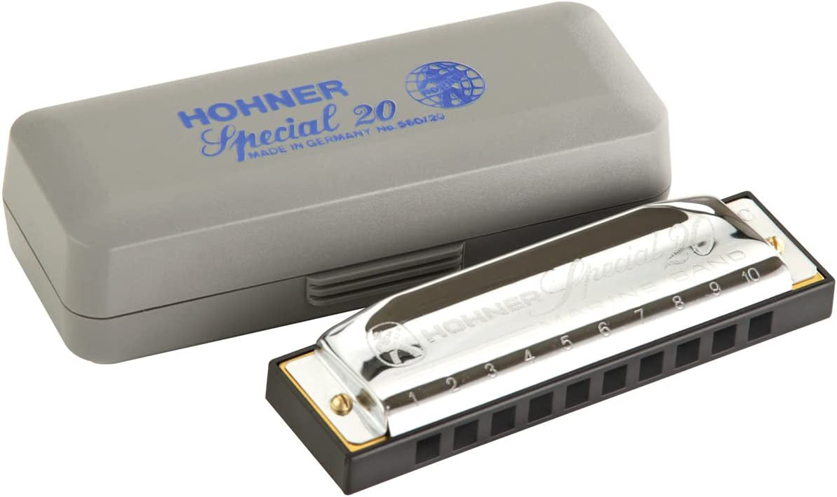 Hohner Special 20 Harmonica - Key of F Sharp w/ Key Stickers