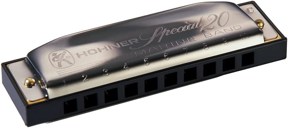 Hohner Special 20 Harmonica - Key of F Sharp w/ Key Stickers