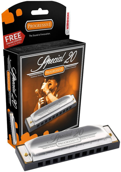 Hohner Special 20 Harmonica - Key of G w/ Key Stickers