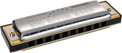 Hohner Big River Harmonica - Key of A w/ Instructional Manual