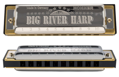 Hohner Big River Harmonica - Key of C w/ Instructional Manual