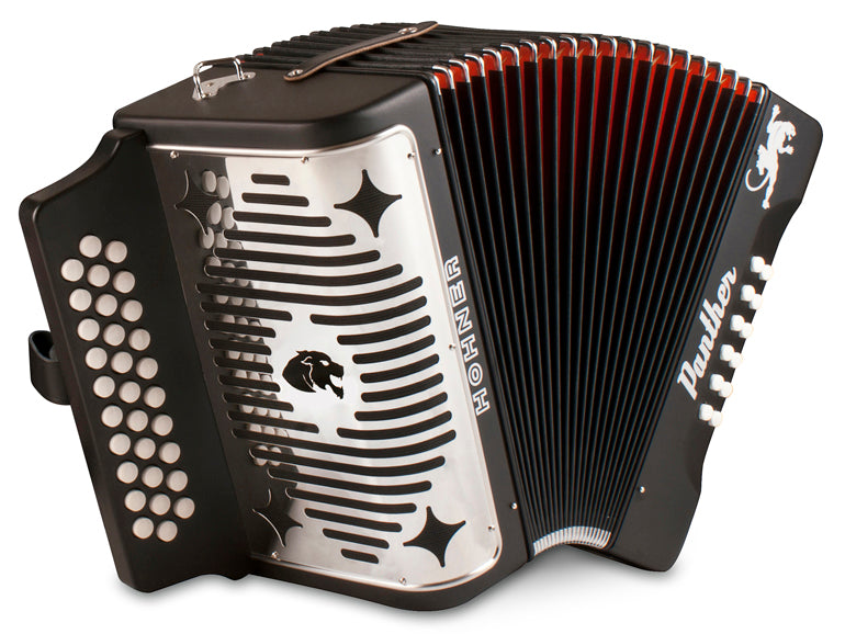 Hohner Panther Diatonic Accordion - Keys F/Bb/Eb