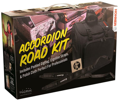 Hohner Panther Diatonic Accordion - Keys F/Bb/Eb w/ Road Kit
