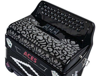 Hohner Hohnica Aces II 34-Button Accordion with 3 Registers - FBbEb