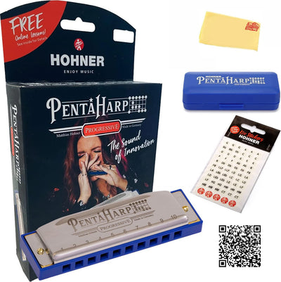 Hohner PentaHarp Harmonica - Key of A Minor w/ Key Stickers