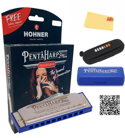 Hohner PentaHarp Harmonica - Key of E Minor w/ Case