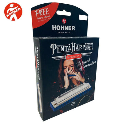 Hohner PentaHarp Harmonica - Key of G Minor w/ Zip Case