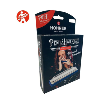 Hohner PentaHarp Harmonica - Key of G Minor w/ Key Stickers