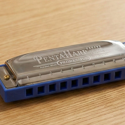 Hohner PentaHarp Harmonica - Key of G Minor w/ Key Stickers