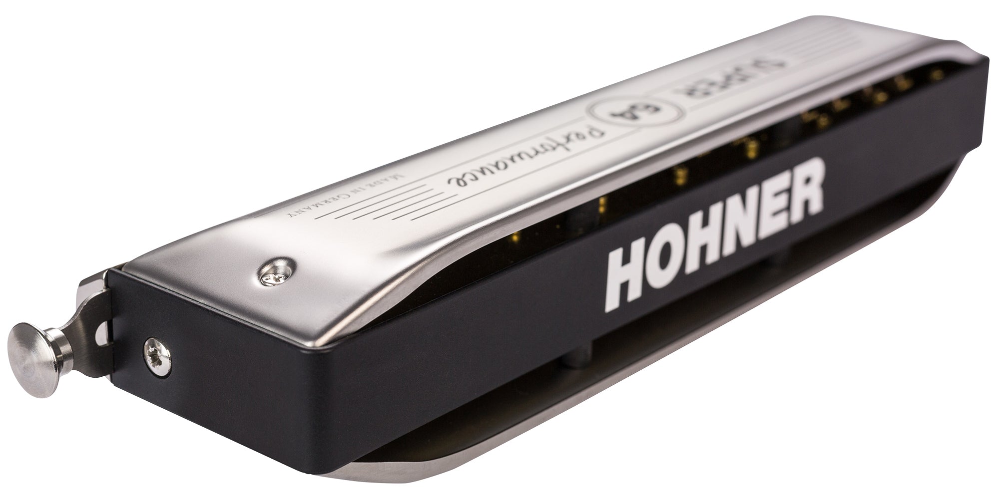 Hohner Super 64 Chromatic Harmonica w/ Key Stickers