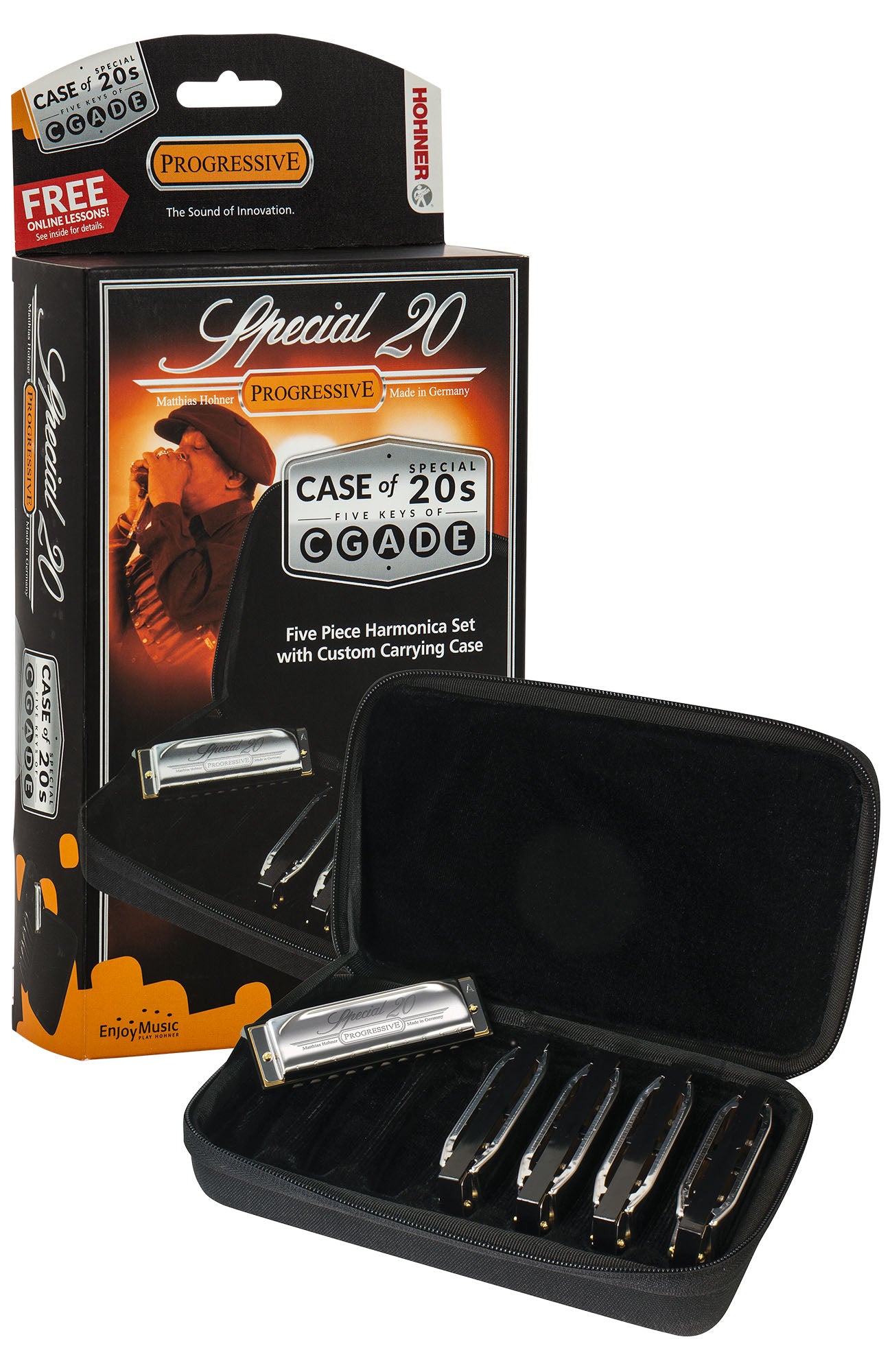 Hohner Special 20 Harmonica - Keys of G, A, C, D, E