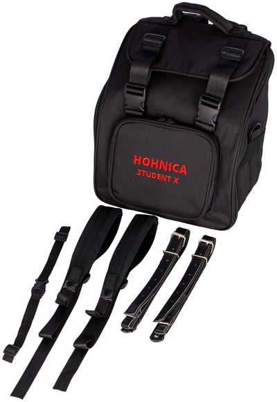 Hohner Hohnica Student X 30-Key 8 Bass Piano Accordion - Black