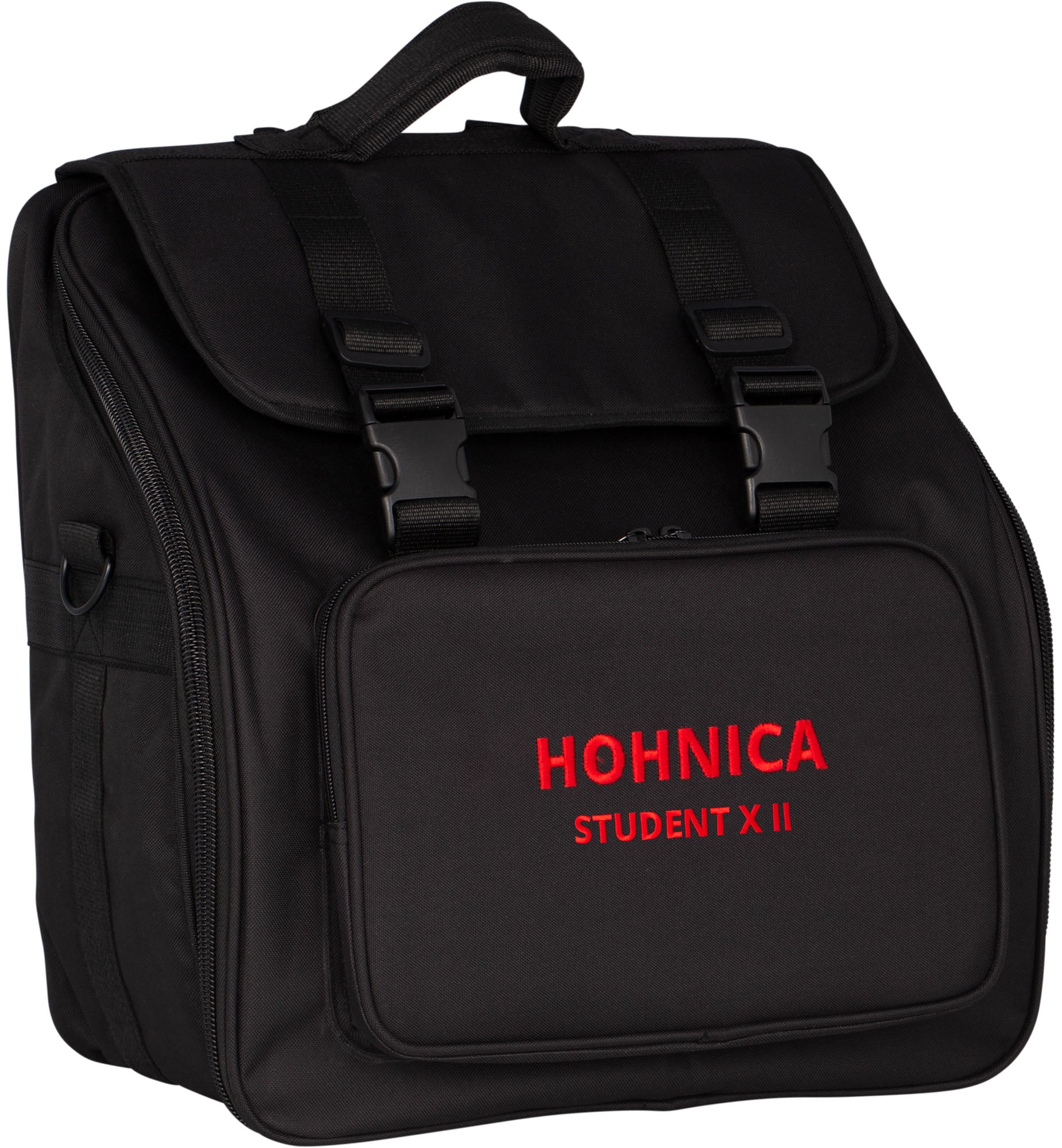 Hohner Hohnica Student XII 44-Key 18 Bass Piano Accordion - Black