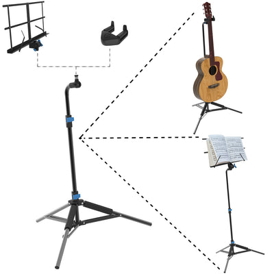 IA Stands ECT7 Multi-Purpose Guitar and Sheet Music Stand