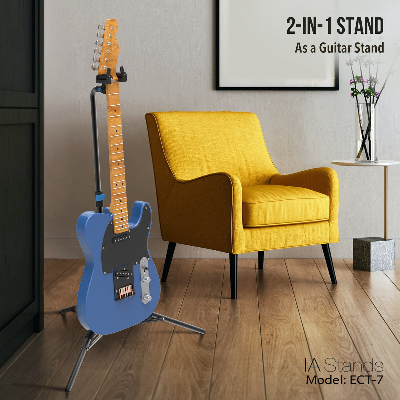IA Stands ECT7 Multi-Purpose Guitar and Sheet Music Stand