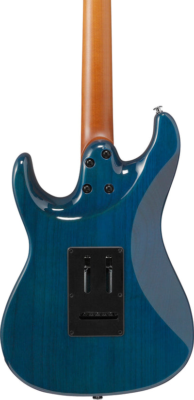 Ibanez AZ22S1F AZ Standard Electric Guitar - Transparent Turquoise Burst