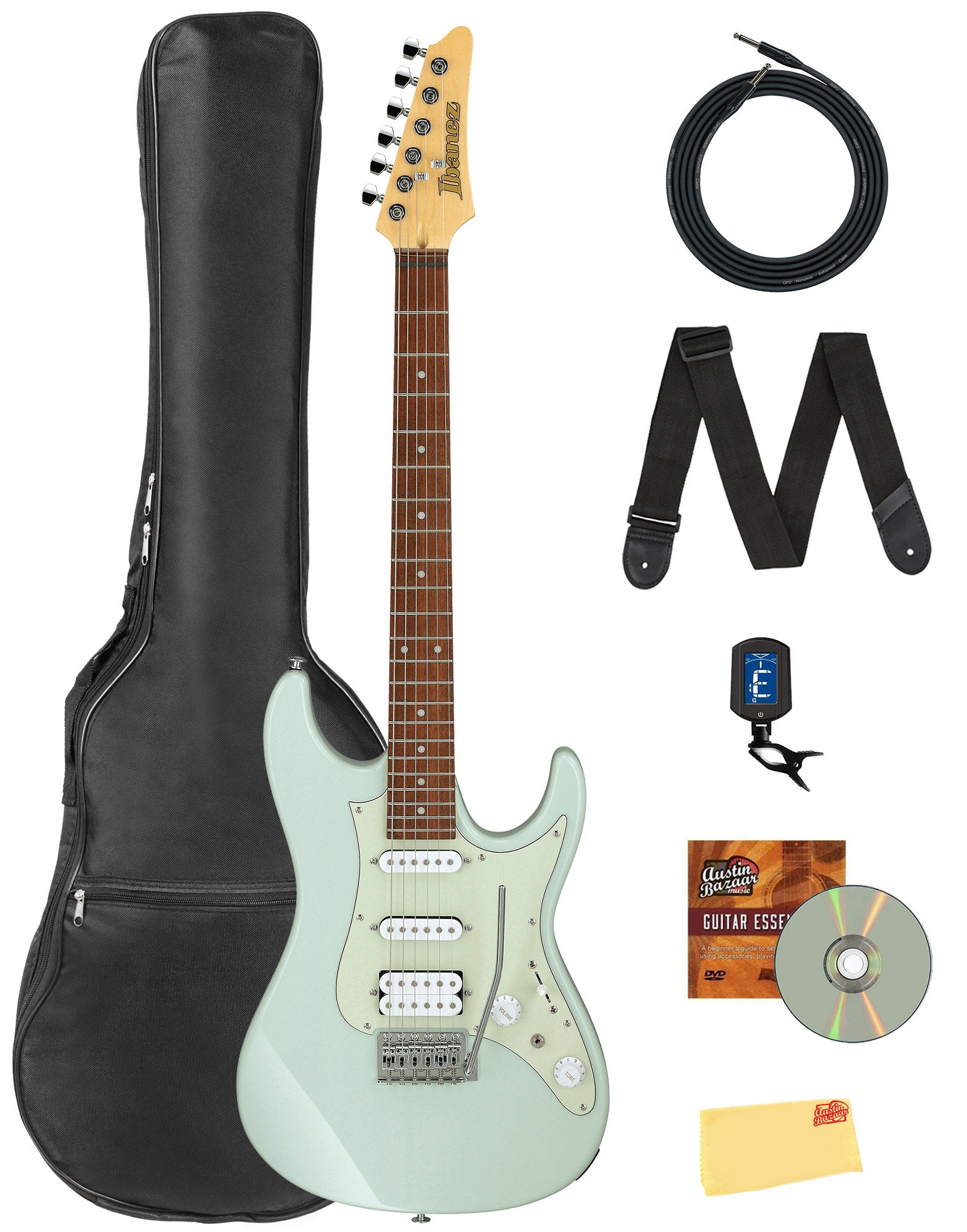 Ibanez AZES40 AZES Standard Electric Guitar - Mint Green w/ Gig Bag