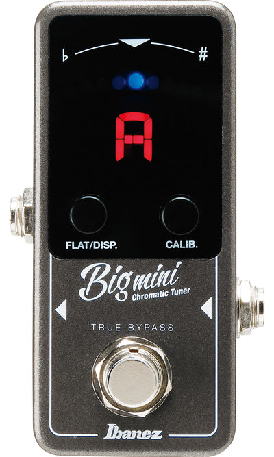 Ibanez BigMini Chromatic Tuner Pedal w/ Power Supply