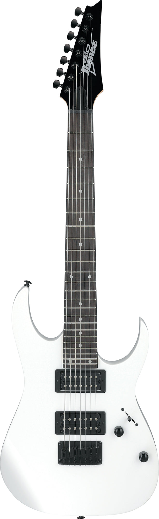 Ibanez GRG7221 RG Gio 7-String Electric Guitar - White
