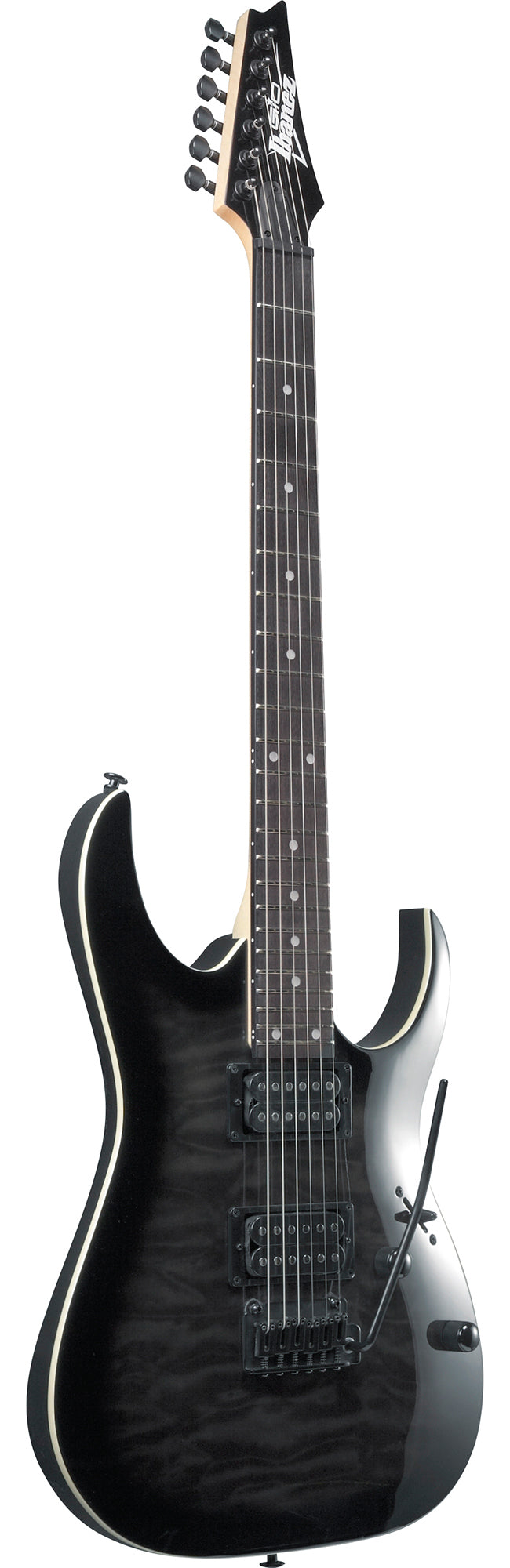 Ibanez GRGA120QA RGA Gio Electric Guitar - Transparent Black Sunburst w/ Amplifier