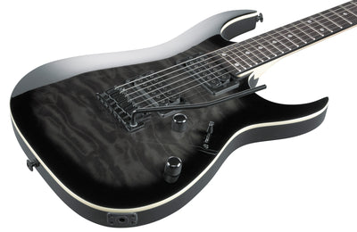 Ibanez GRGA120QA RGA Gio Electric Guitar - Transparent Black Sunburst w/ Amplifier