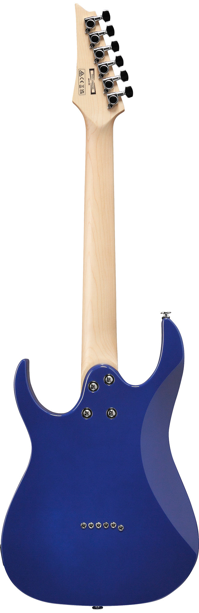 Ibanez GRGM21M RG Gio miKro Short-Scale Electric Guitar - Blue Burst Bundle w/ Gig Bag