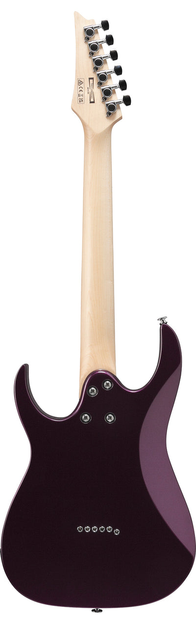 Ibanez GRGM21M RG Gio miKro Short-Scale Electric Guitar - Metallic Purple w/ Amplifier