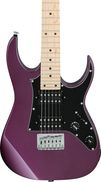Ibanez GRGM21M RG Gio miKro Short-Scale Electric Guitar - Metallic Purple w/ Gig Bag