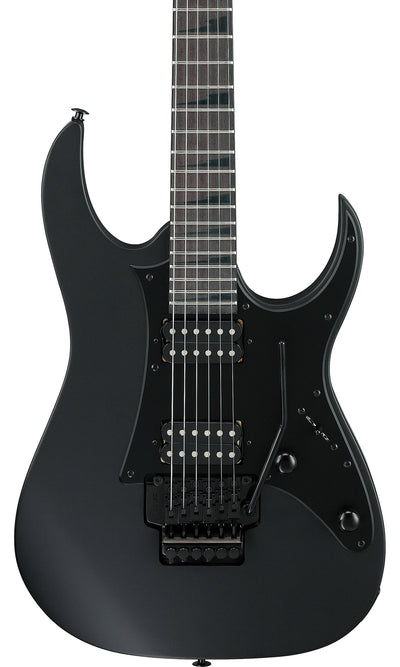Ibanez GRGR330EX RG Gio Electric Guitar - Black Flat w/ Amplifier