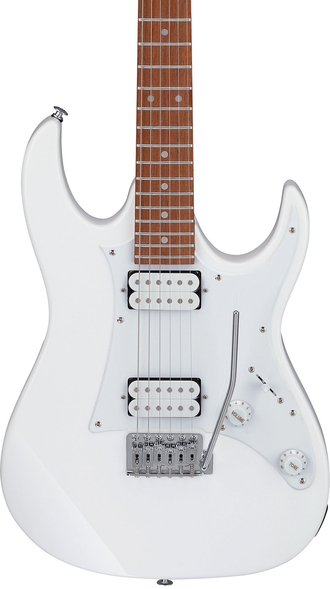 Ibanez GRX20W RG Gio Electric Guitar - White w/ Amplifier