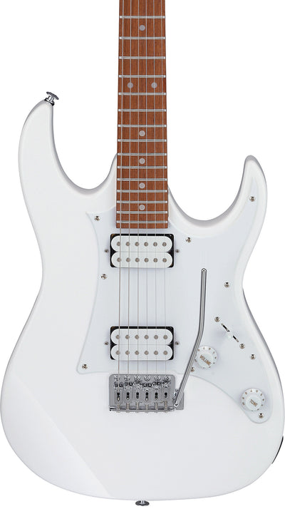 Ibanez GRX20W RG Gio Electric Guitar - White w/ Amplifier