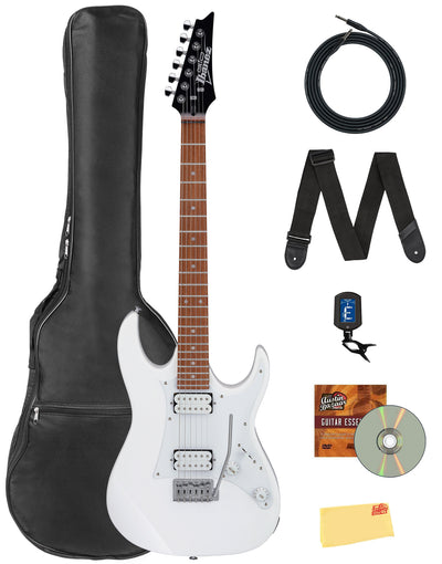 Ibanez GRX20W RG Gio Electric Guitar - White w/ Gig Bag