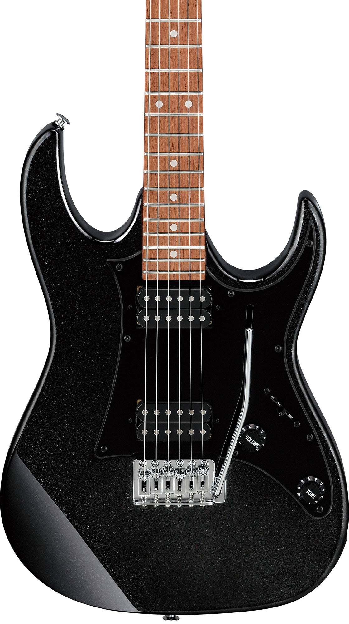 Ibanez GRX20Z RG Gio Electric Guitar - Black Night w/ Amplifier