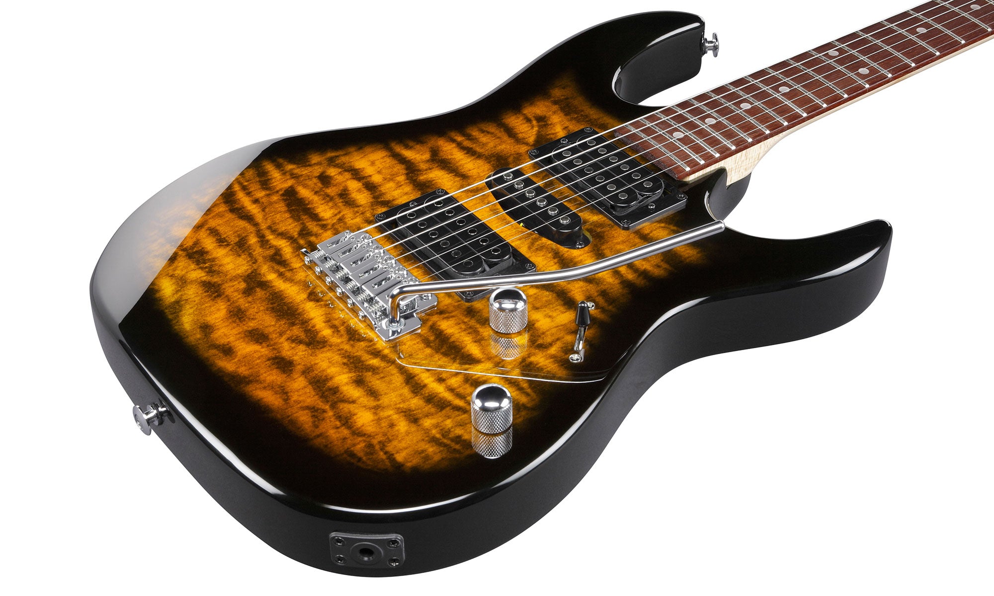 Ibanez GRX70QA RG Gio Electric Guitar - Sunburst w/ Gig Bag
