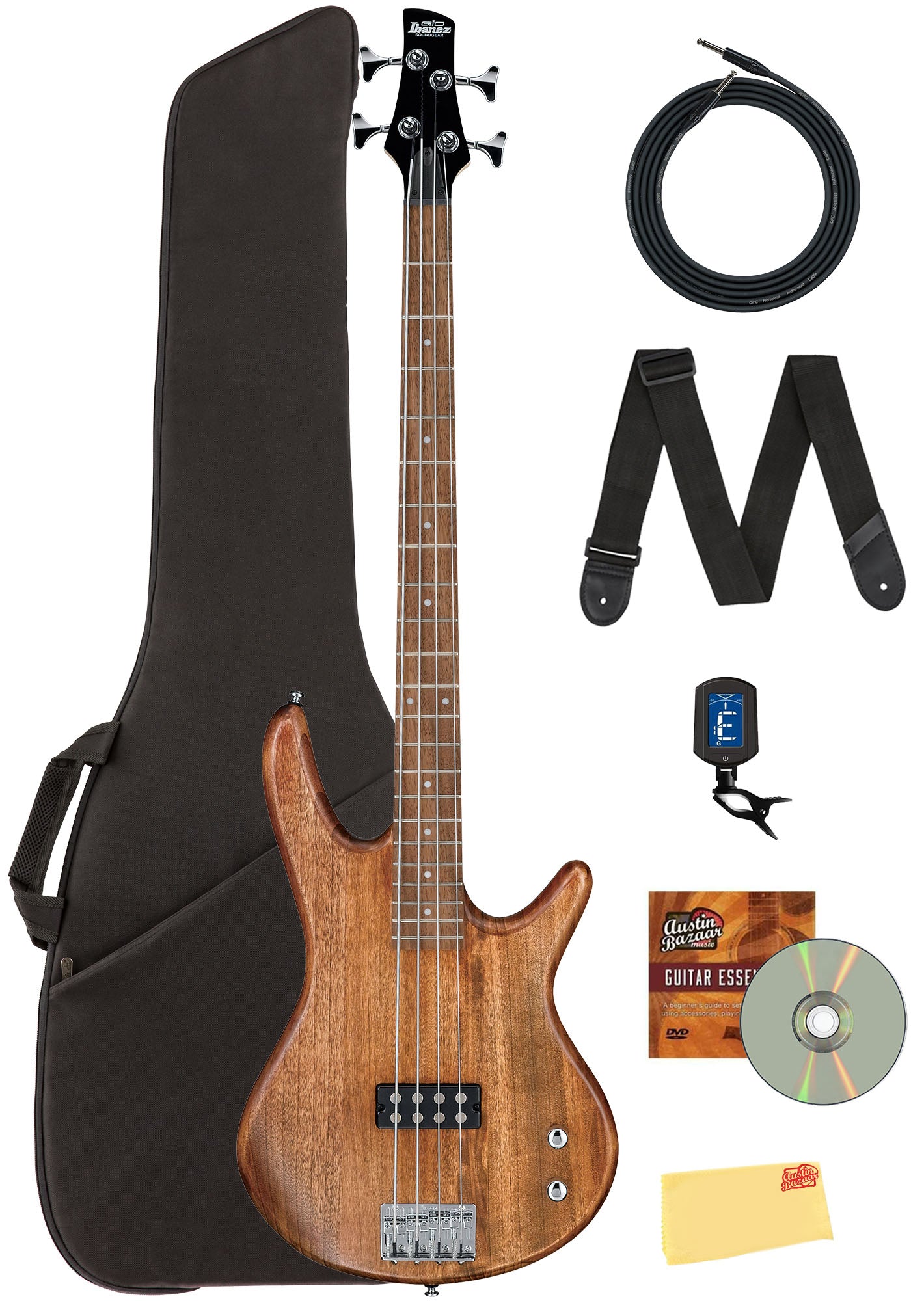 Ibanez GSR100EX SR Gio Bass Guitar - Mahogany Oil w/ Gig Bag
