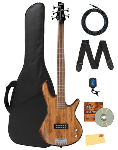 Ibanez GSR105EX SR Gio Bass Guitar - Mahogany Oil w/ Gig Bag