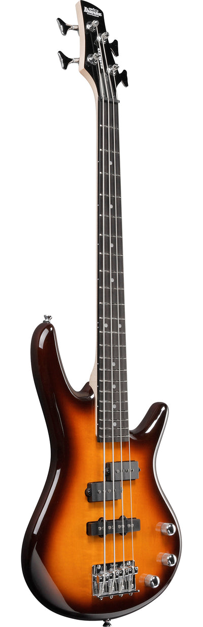 Ibanez GSRM20 SR Gio miKro Short-Scale Bass Guitar - Brown Sunburst w/ Gig Bag