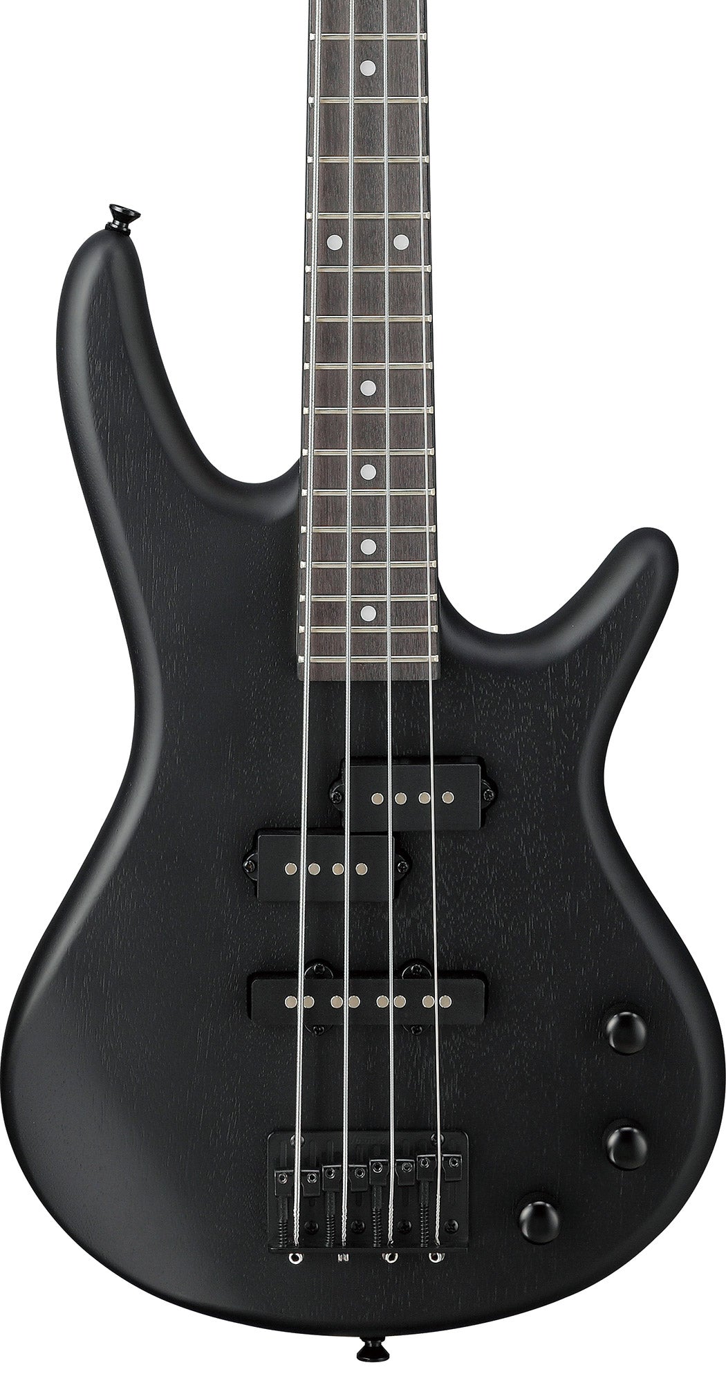 Ibanez GSRM20B SR Gio miKro Short-Scale Bass Guitar - Weathered Black w/ Gig Bag