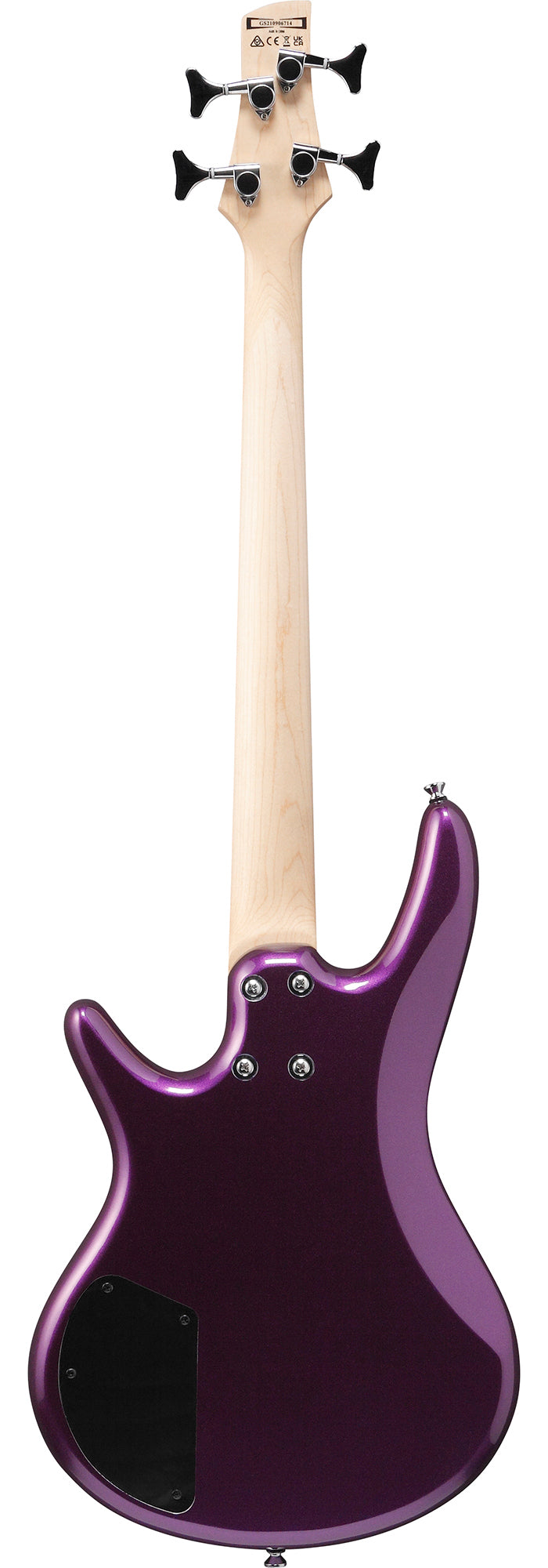 Ibanez GSRM20 SR Gio miKro Short-Scale Bass Guitar - Metallic Purple w/ Gig Bag