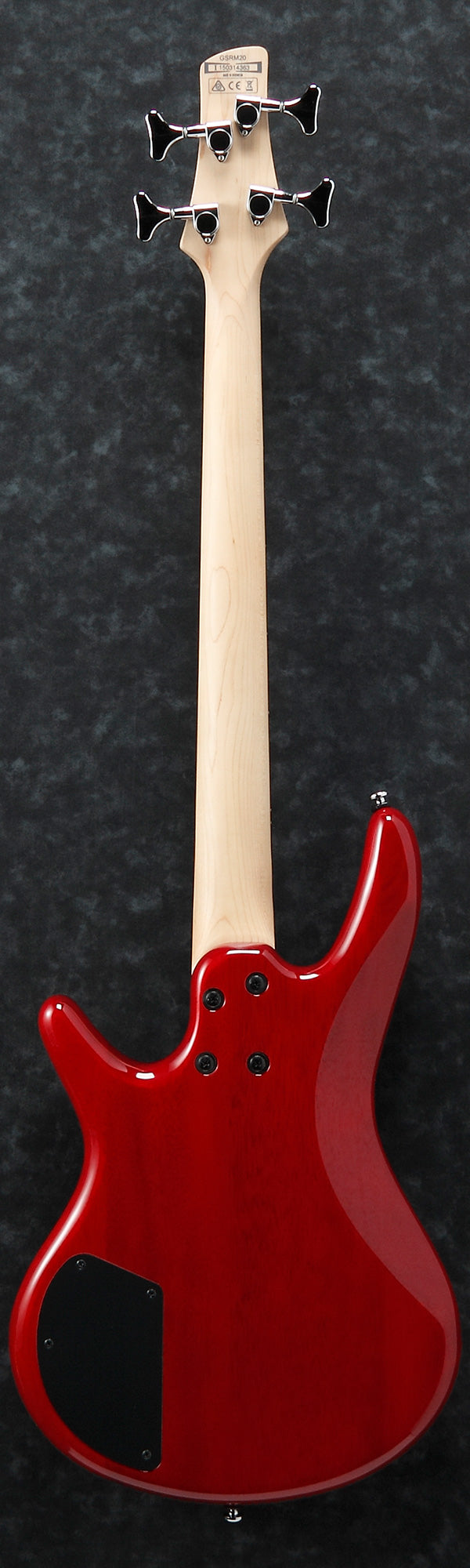 Ibanez GSRM20 SR Gio miKro Short-Scale Bass Guitar - Transparent Red
