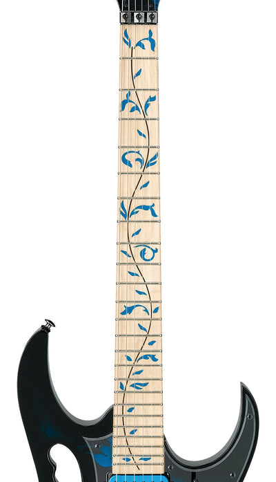 Ibanez JEM77P JEM Steve Vai Electric Guitar - Blue Floral Pattern